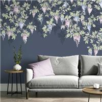 Wisteria Wall Mural