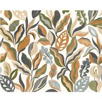 Abstract Leaf Wall Mural