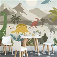 Dino Walk Wall Mural