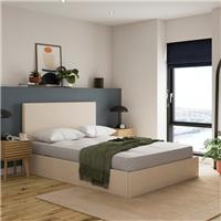 Olton Textured Side Lift Ottoman Bed Frame