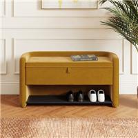 Estelle Velvet Hallway Storage Bench