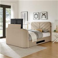 Koble Chevron Side Lift Ottoman TV Bed