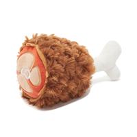 Bark Tavern Turkey Leg Plush Dog Toy