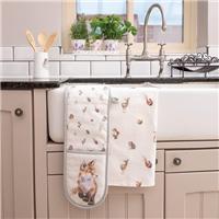 Wrendale Design Woodlanders Fox Double Oven Glove