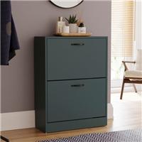 Vida Designs 2 Tier Shoe Cabinet