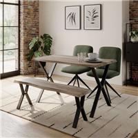 Ezra II 2 Seater Dining Bench