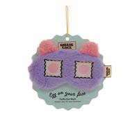 Upper Canada Fuzzy Embroidered Eyemask