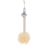 Upper Canada Bathtopia Bamboo Pouf Brush