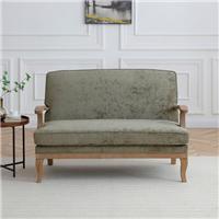 Esme Distressed Chenille 2 Seater Sofa
