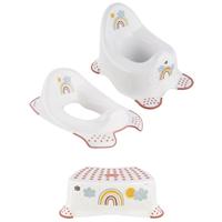 Keeeper Rainbow Baby Toilet Starter Set with Single Step Stool