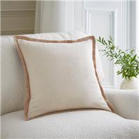 Natural Oxford Edge Square Cushion