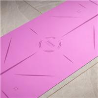 Core Balance Rubber Alignment Yoga Mat