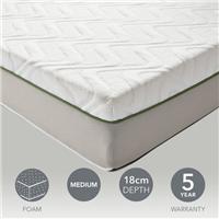 Comfortzone Memory Foam Rolled Mattress