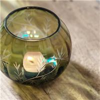 Bloom Engraved Shimmer Tealight Holder