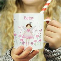 Personalised Fairy Princess Plastic Mug