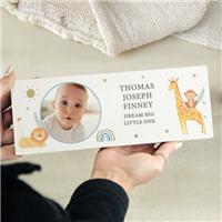 Personalised Photo Wooden Nursery Ornament