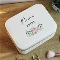 Personalised Wedding Jewellery Box