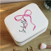 Personalised Bow Jewellery Box