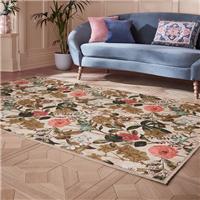 Clarke and Clarke Passiflora Washable Rug
