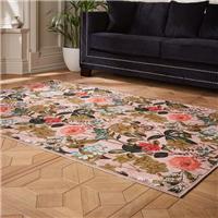 Clarke and Clarke Passiflora Washable Rug