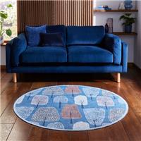 Scion Cedar Washable Round Rug