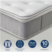 Fogarty 1000 Pocket Ortho Memory Foam Pillow Top Mattress