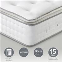 Hotel 2000 Pocket Memory Foam Pillow Top Mattress