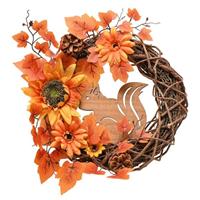 Country Living Autumn Squirrel Wreath