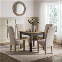 Olney Compact 4 Seater Square Dining Table