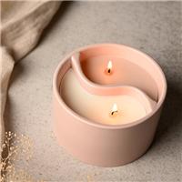 Serenity Yin Yang Breathe & Flow Ceramic Candle