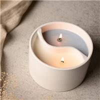 Serenity Yin Yang Relax & Revive Ceramic Candle