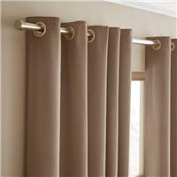 Recycled Velour Eyelet Curtains (Blackout Available)