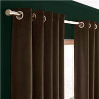 Recycled Velour Eyelet Curtains (Blackout Available)