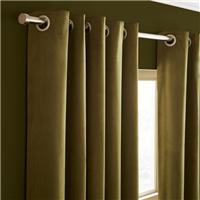 Recycled Velour Eyelet Curtains (Blackout Available)