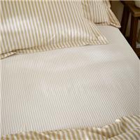 Hebden Narrow Stripe 100% Cotton Fitted Sheet