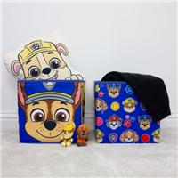 Set of 2 Paw Patrol Faces Storage Boxes