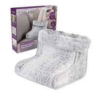 Carmen Heated Faux Fur Foot Warmer