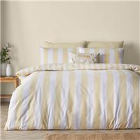 Catherine Lansfield Cove Stripe Duvet Cover and Pillowcase Set