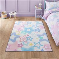 Catherine Lansfield Kids Ombre Stars Rug