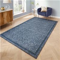 Catherine Lansfield Deco Peacock Rug