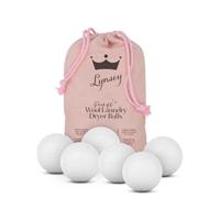 Swan Pack of 5 Wool Dryer Balls