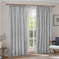 Yard Hebden Striped Pencil Pleat Curtains (Blackout Available)