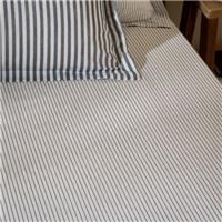 Hebden Narrow Stripe 100% Cotton Fitted Sheet