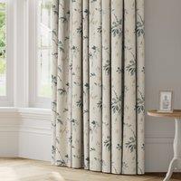 Oriental Made to Measure Curtains blue