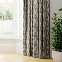 Vogue Made to Measure Curtains Black/Chrome