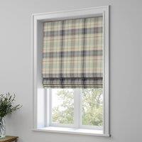 Nevis Check Made to Measure Roman Blind