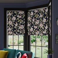 Maximalist Magnolia Made to Measure Roman Blind