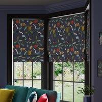 Maximalist Cockatoo Made to Measure Roman Blind