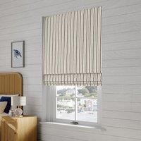 Coastal Salcombe Stripe Made to Measure Roman Blind