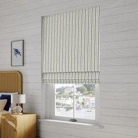 Coastal Salcombe Stripe Made to Measure Roman Blind